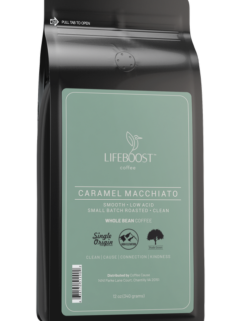 Lifeboost 1x Single Origin Specialty, Caramel Macchiato Free shipping