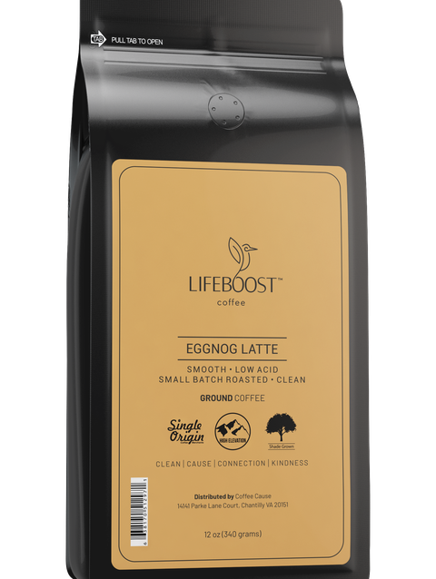 Lifeboost 1x Single Origin Specialty, Eggnog Latte Best Buy