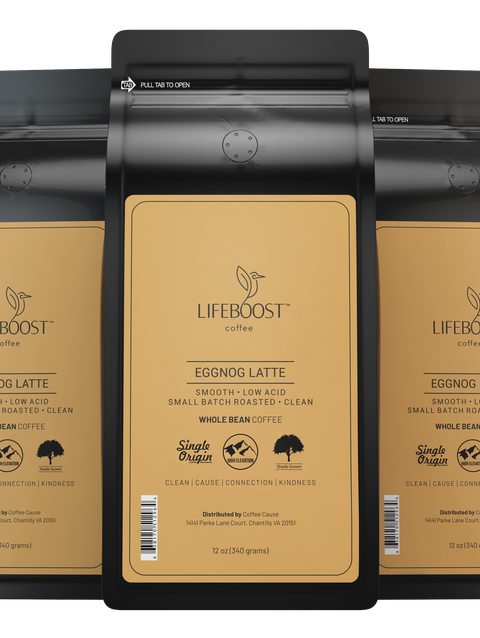 Lifeboost 3x Eggnog Latte - Bundle Best Price