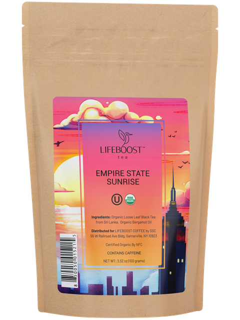 Lifeboost Empire State Sunrise Tea Free shipping