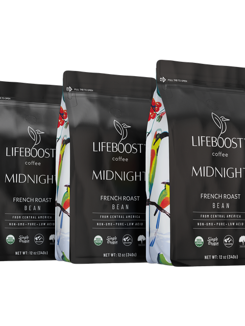 Lifeboost Midnight Roast Free shipping