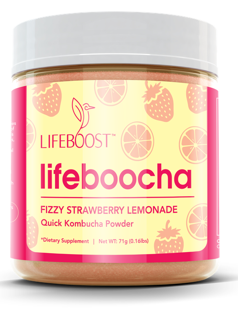 Lifeboost Strawberry Lemonade Lifeboocha On Sale